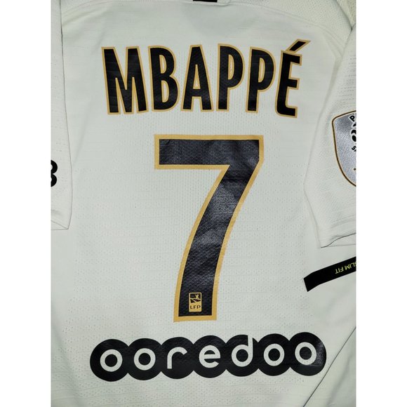 Mbappe Psg Paris Saint Germain PLAYER ISSUE 2018 Away Soccer Jersey BNWT L - Picture 3 of 10